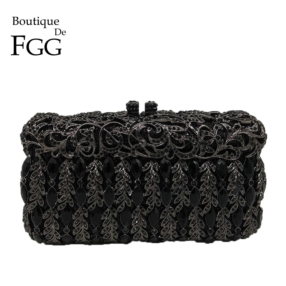 Women'S Fashion Boutique - 부티크 드 FGG 우아한 블랙 크리스탈