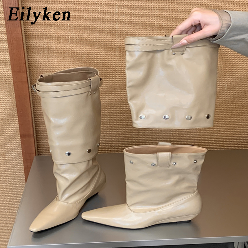 Winter Fashion Women Boots - Eilyken 새로운 패션 포인티드 토 여성