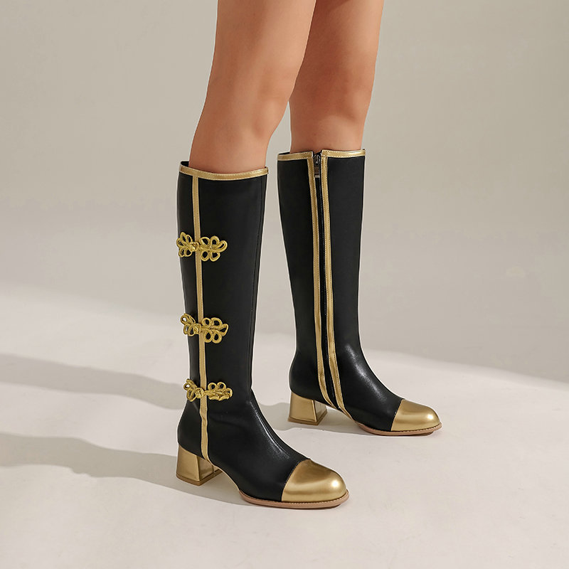 큰 사이즈 패션 무릎 높은 부츠 여성 Coss 놀이 신 - Winter Fashion Women Boots 리뷰 및 가격