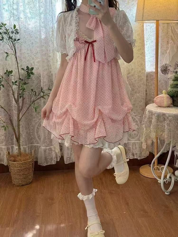 일본 패션 스윗 큐트 투피스 세트 여성 미니 레이스 탑 - Ruched Dress Mini 리뷰 및 가격