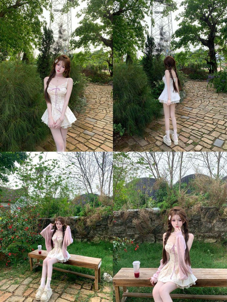 2026 여름 한국 패션 디자인 서스펜더 드레스 여성  - Ruched Dress Mini 리뷰 및 가격