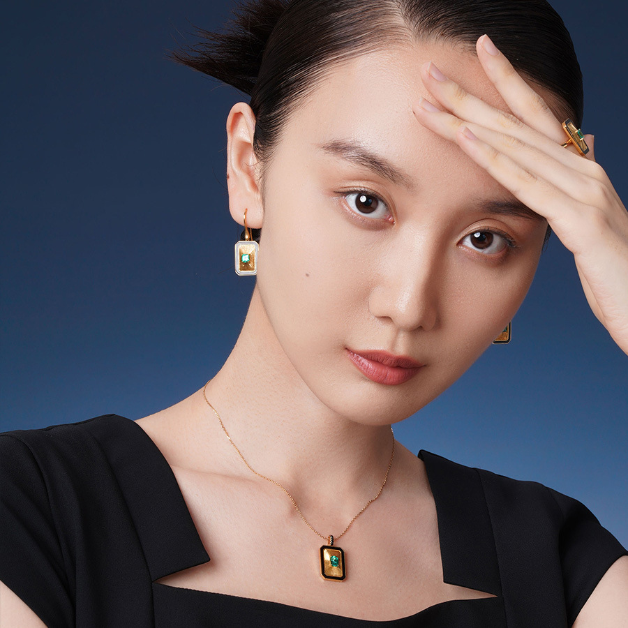 젊은 여성들을 위한 빈티지 럭셔리 그린 사파이어 반지, - Women'S Young Fashion 리뷰 및 가격