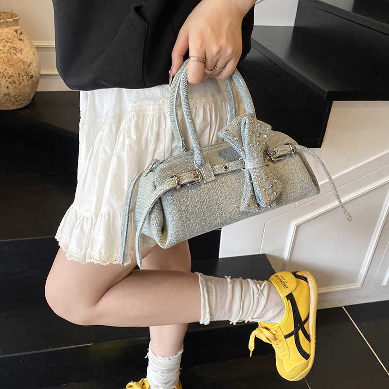 Sweetie Bowknot 여성용 소형 볼링 가방 데 - Women'S Fashion Boutique 리뷰 및 가격
