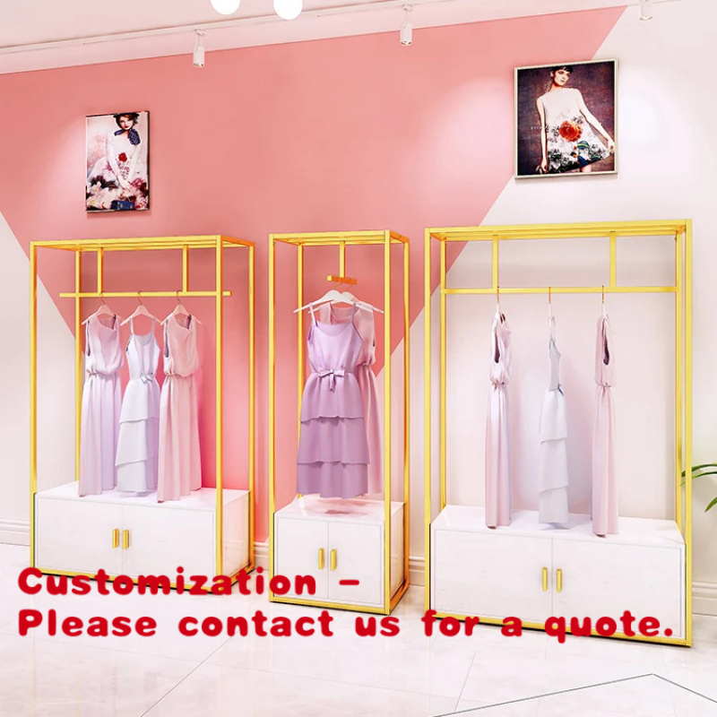 맞춤형 여성 의류 매장 진열대 금속 소매 부티크 아동복 - Women'S Fashion Boutique 리뷰 및 가격