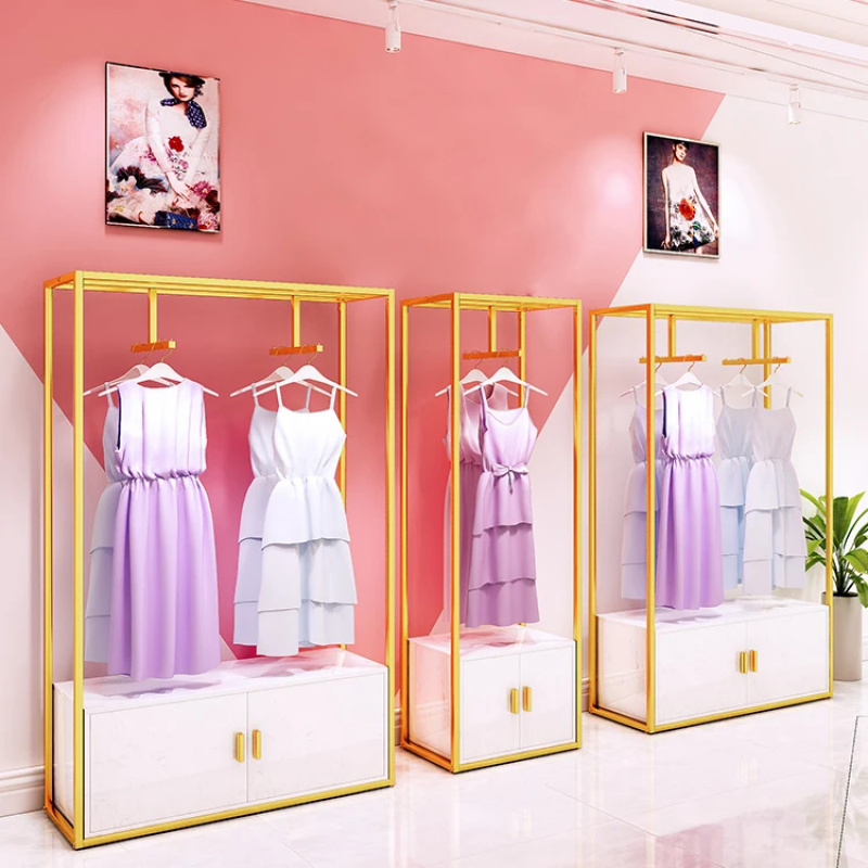 맞춤형 여성 의류 매장 진열대 금속 소매 부티크 아동복 - Women'S Fashion Boutique 리뷰 및 가격