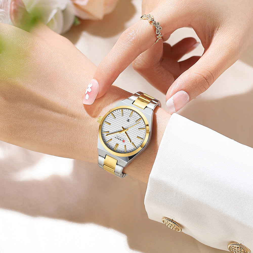 CURREN 일본 석영 여성 시계 스테인레스 스틸 팔찌 - Women'S Fashion Digital Watch 리뷰 및 가격