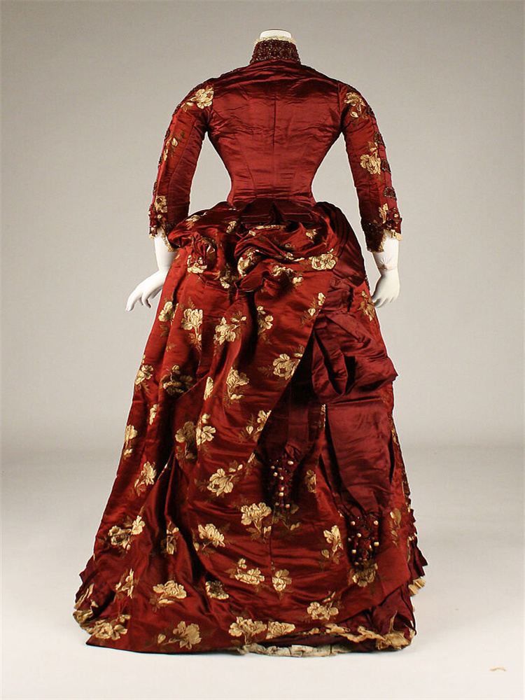 1890년대 빅토리아 시대 레드 에드워디안 데이 버슬  - Women'S Fashion Victorian Era 리뷰 및 가격