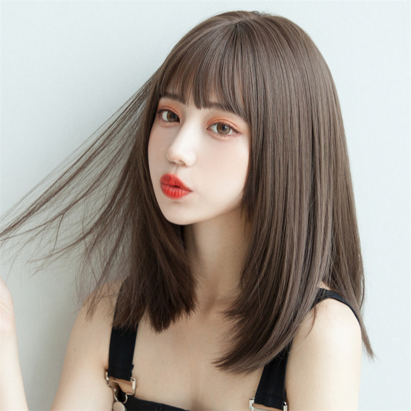 한국 스타일 헤어 익스텐션 합성 패션 젊은 여성 가발  - Women'S Young Fashion 리뷰 및 가격