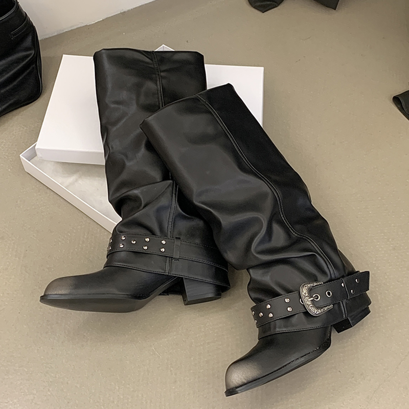 Eilyken 새로운 패션 포인티드 토 여성 니하이 부 - Winter Fashion Women Boots 리뷰 및 가격