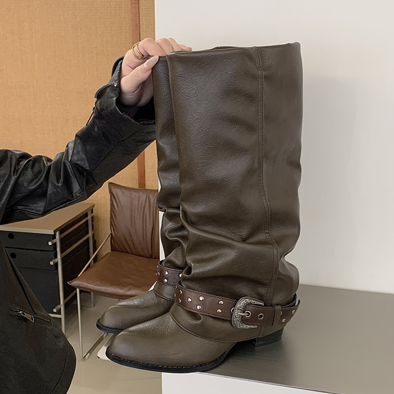Eilyken 새로운 패션 포인티드 토 여성 니하이 부 - Winter Fashion Women Boots 리뷰 및 가격