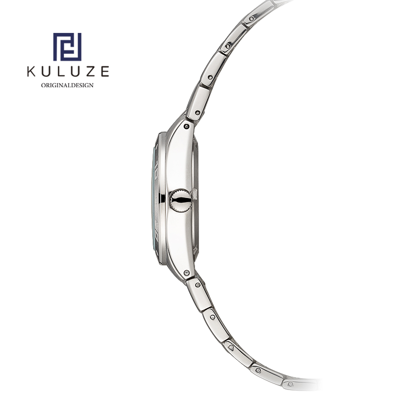 KULUZE 여성용 티타늄 레이디 시계, 스위스 론다  - Women'S Fashion Digital Watch 리뷰 및 가격