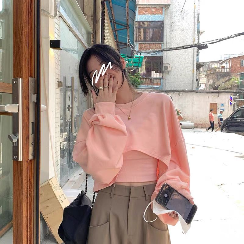 패션 정장 여성 스커트 2025 봄 가을 새로운 라운드 - Women'S Fashion Sweatshirts 리뷰 및 가격
